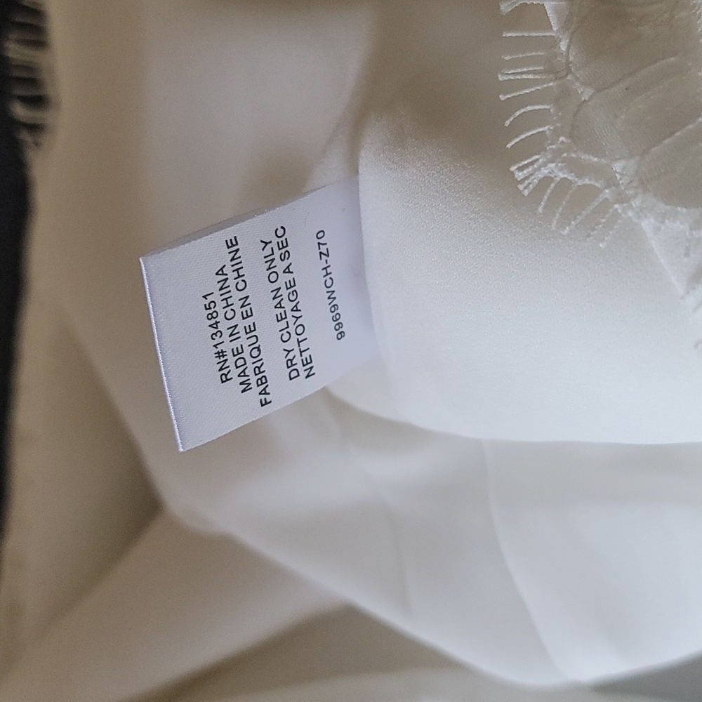 WAYF Cream/White Dress NWT - Picture 7 of 10